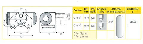 CILINDRETTO FRENO