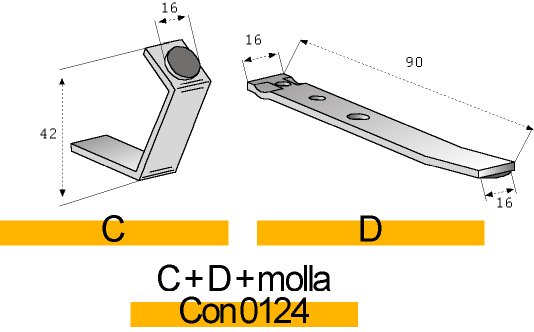 KIT CONTATTI ATLET-SEVCON D