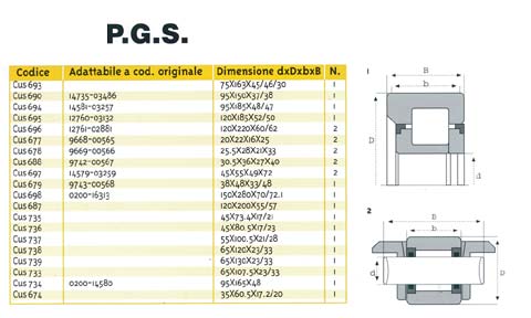 CUSCINETTO P.G.S.