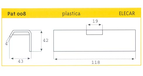 PATTINO SUPERIORE ELECAR FEM 3
