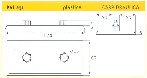 PATTINO SCORR. IN PLASTICA CARPIDR.