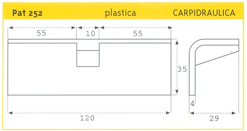 PATTINO SCORR. IN PLASTICA CARPIDR.