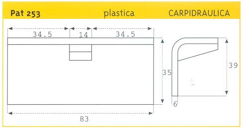 PATTINO SCORR. IN PLASTICA CARPIDR.
