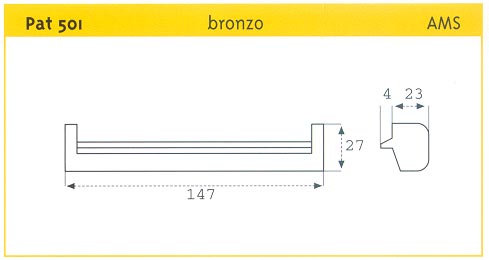 PATTINO SCORR. IN BRONZO AMS