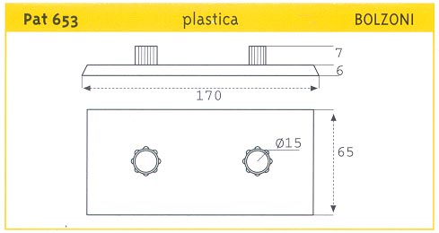PATTINO SCORR. IN PLASTICA BOLZONI