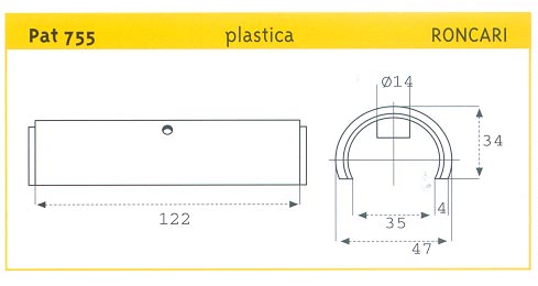 PATTINO SCORR. IN PLASTICA RONCARI FEM3