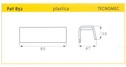 PATTINO SCORR. IN PLASTICA TECNOMEC