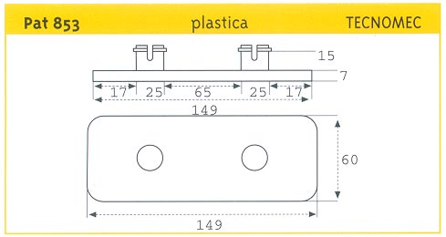 PATTINO SCORR. IN PLASTICA TECNOMEC