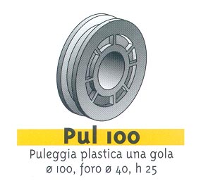 PULEGGIA 1 GOLA