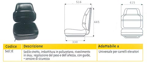 SEDILE SC74 CON MICRO